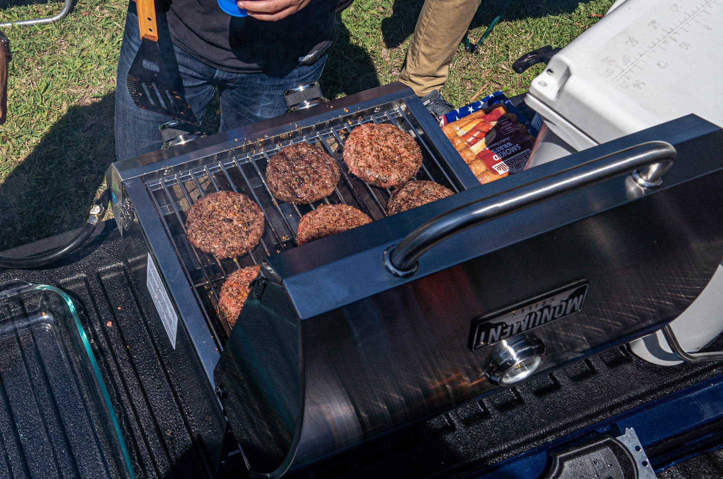 Monument Grills 13742 | Stainless Tabletop Gas Grill