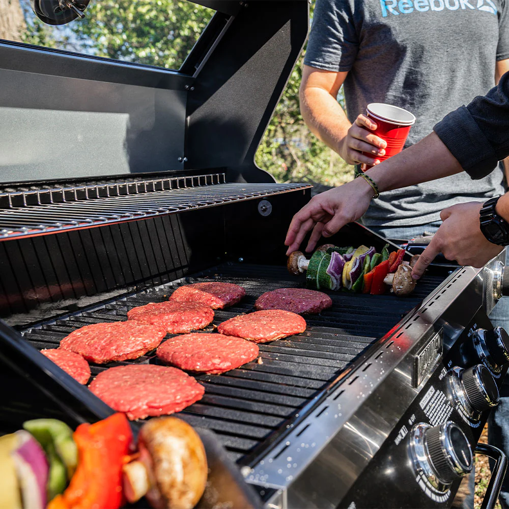 Monument Grills 24633 | 4-Burner Black Propane Gas Grill