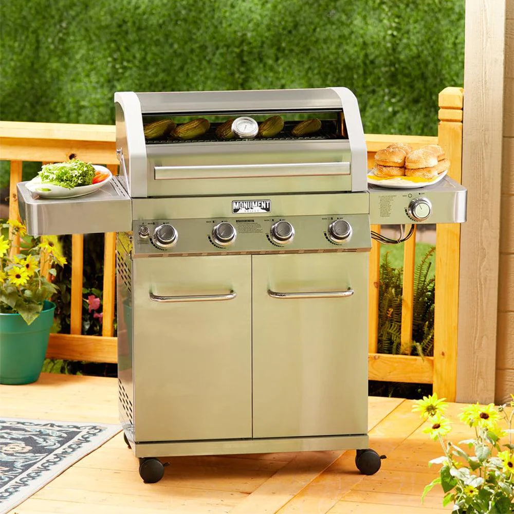 Monument Grills 41847NG | Stainless Propane/Natural Gas Grill