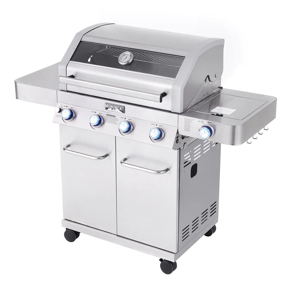 Monument Grills 41847NG | Stainless Propane/Natural Gas Grill