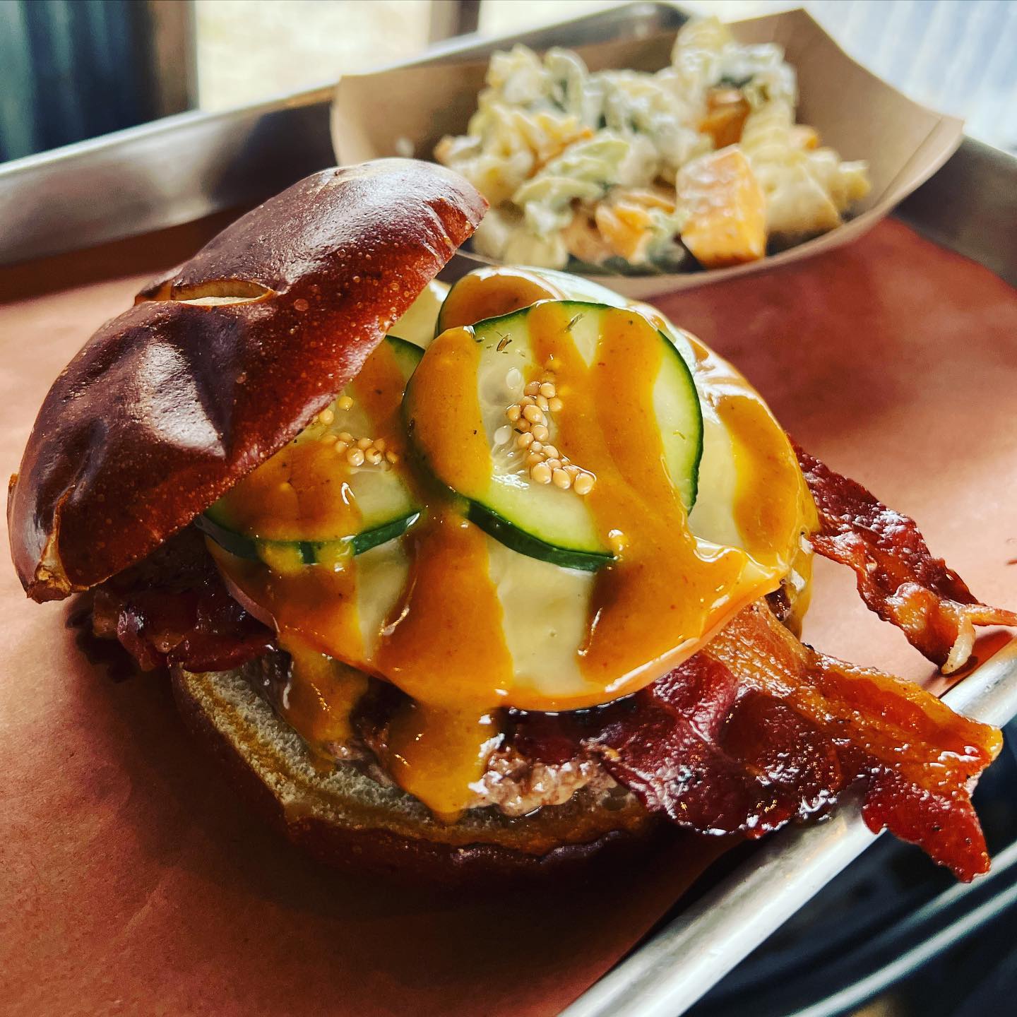 Russell's DAM GOOD BBQ Pymatuning Gold Sauce