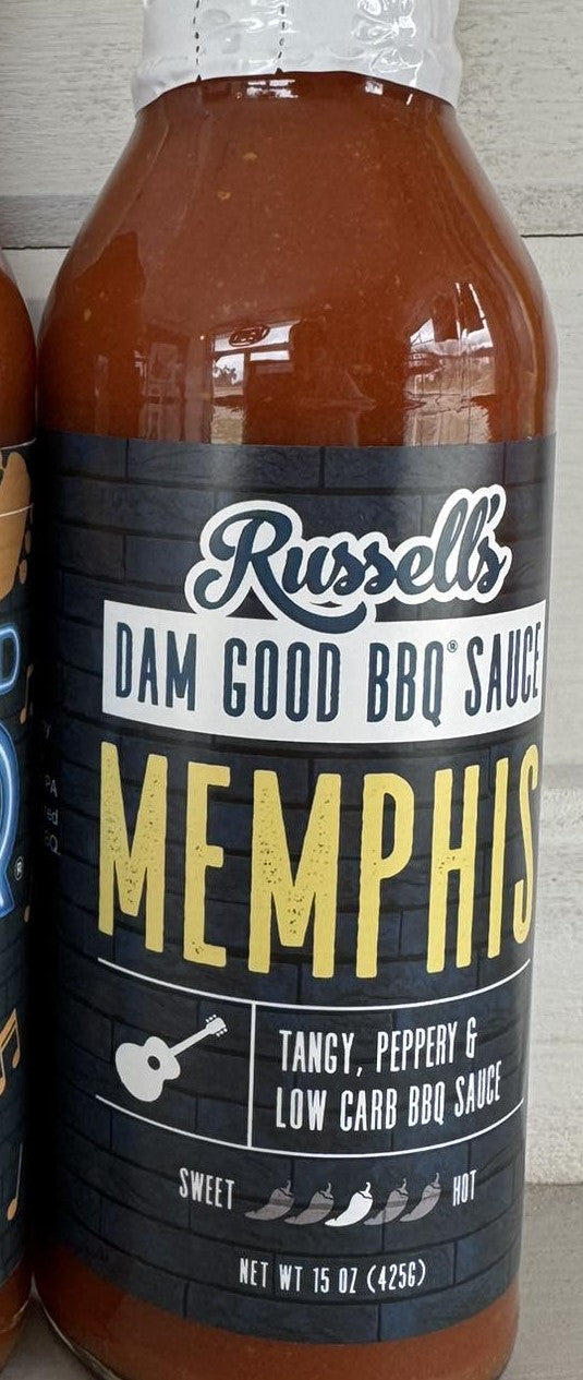 Russell's DAM GOOD BBQ Memphis Sauce