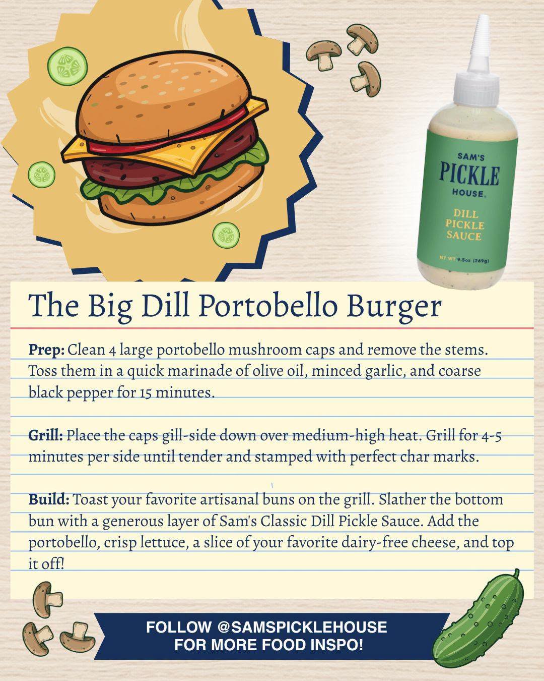 Sam's Pickle House Dill Pickle Sauce