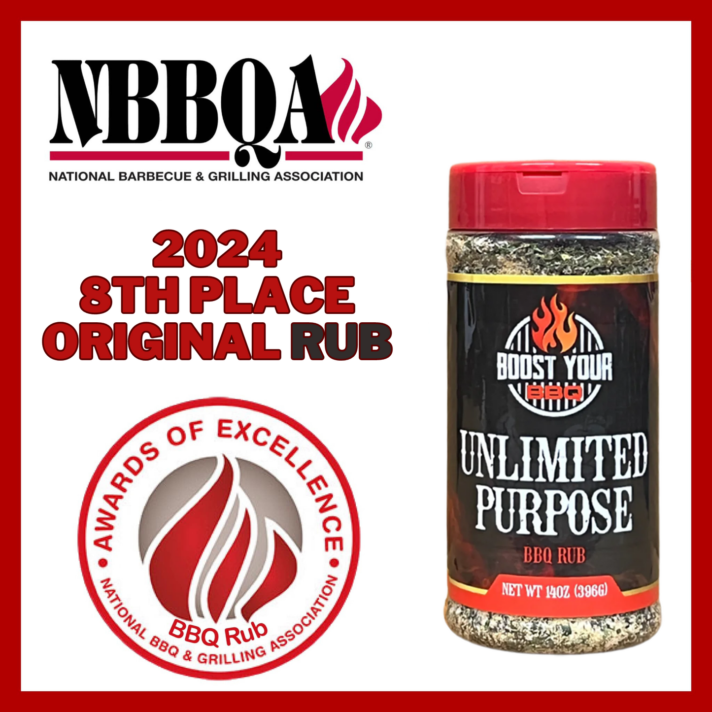 Boost Your BBQ Unlimited Purpose (U.P.) Rub