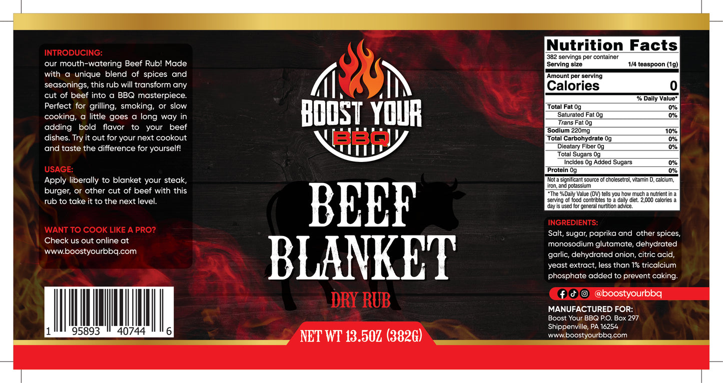 Boost Your BBQ Beef Blanket Rub