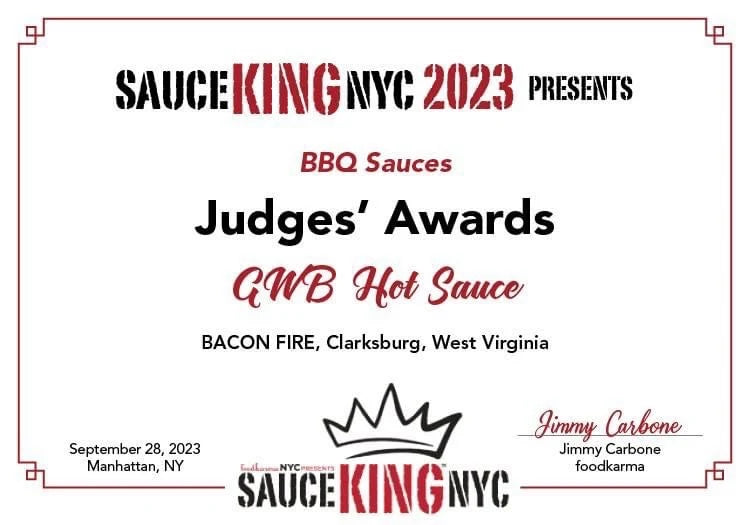 GWB Hot Sauce Bacon Fire