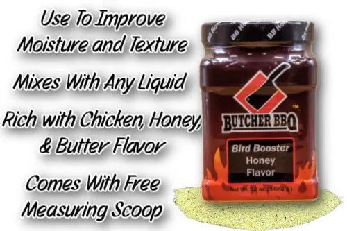 Butcher BBQ Bird Booster Honey Flavor Injection & Marinade