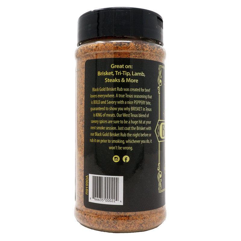 Texas Oil Dust Black Gold Brisket Rub