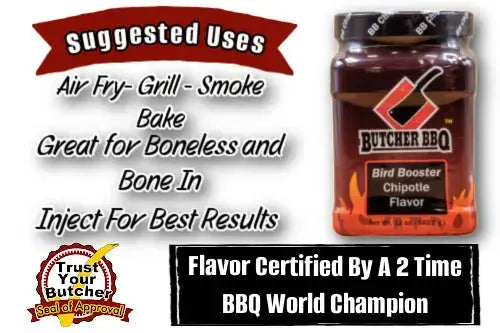 Butcher BBQ Bird Booster Chipotle Flavor Injection & Marinade