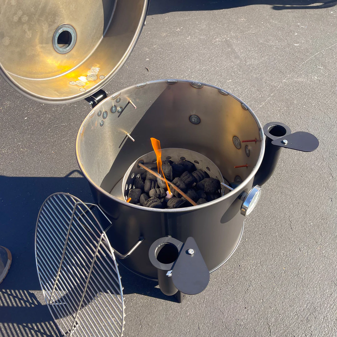 Gateway Drum Smoker GO2 Smoker and Grill - Matte Charcoal