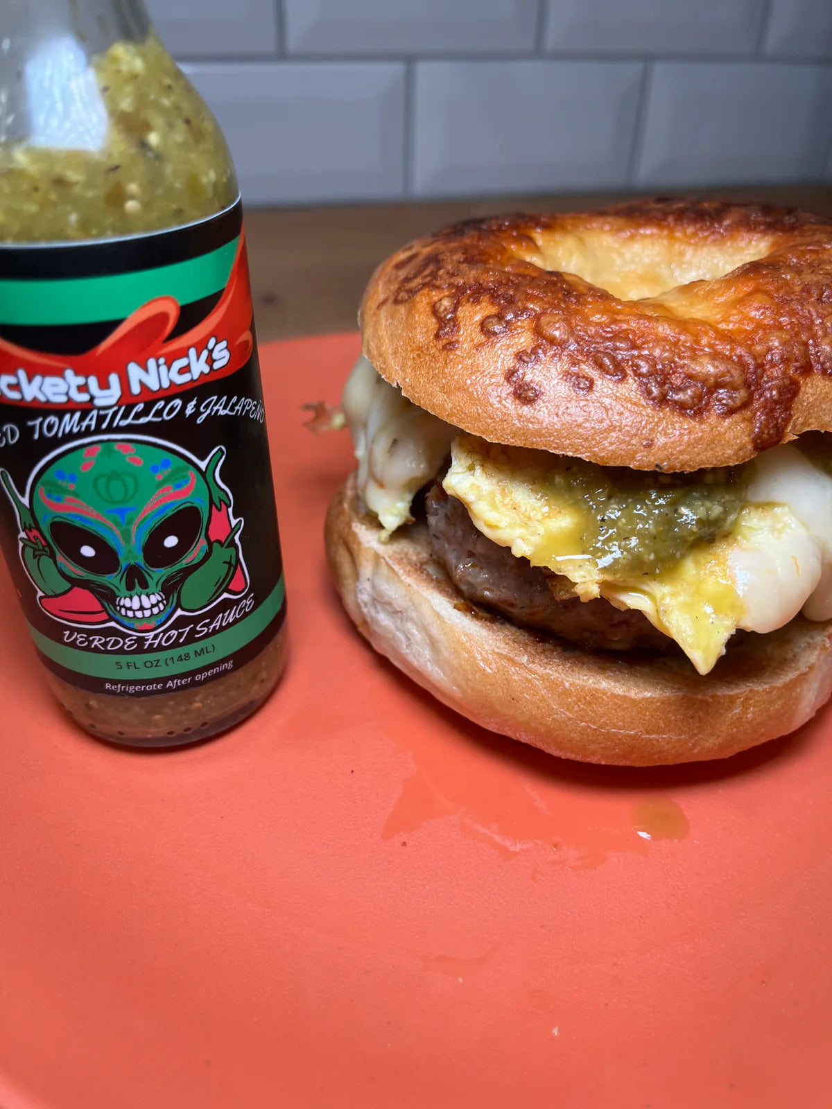 Lickety Nick's Roasted Tomatillo & Jalapeño Verde Hot Sauce