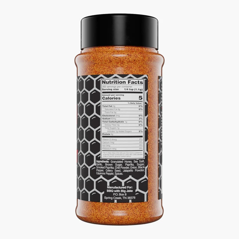 BBQ with Big Jake Hot Honey BBQ Rub