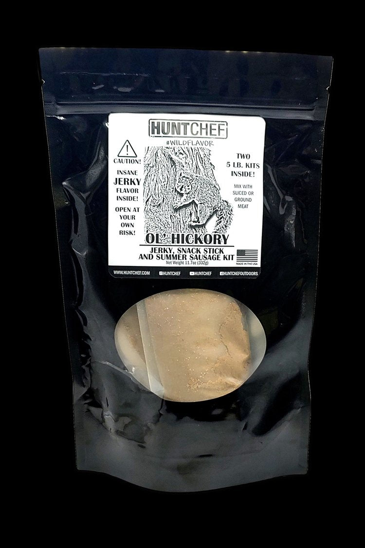 HuntChef Ol' Hickory Jerky/Snack Stick Kit