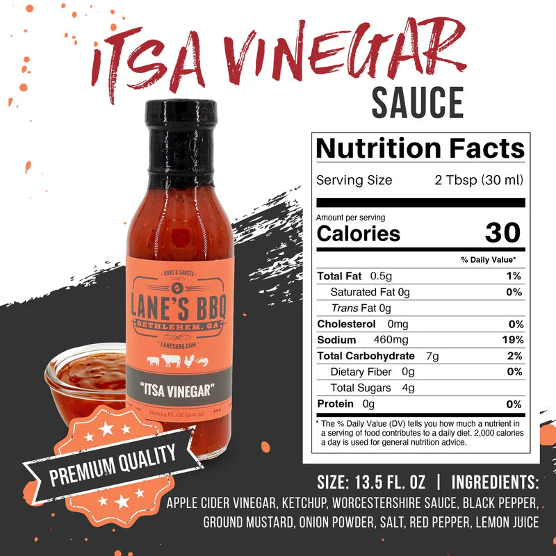 Lane's Itsa Vinegar Sauce