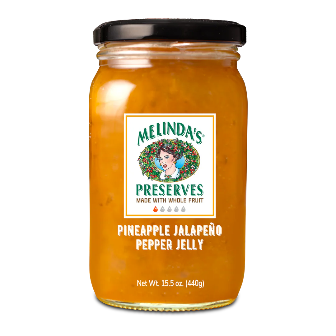 Melinda's Pineapple Jalapeño Pepper Jelly Preserves