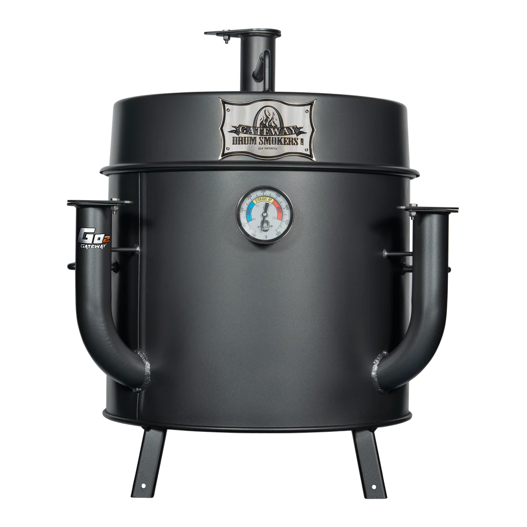 Gateway Drum Smoker GO2 Smoker and Grill - Matte Charcoal