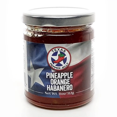 Texas Pepper Jelly Pineapple Orange Habanero Pepper Jelly