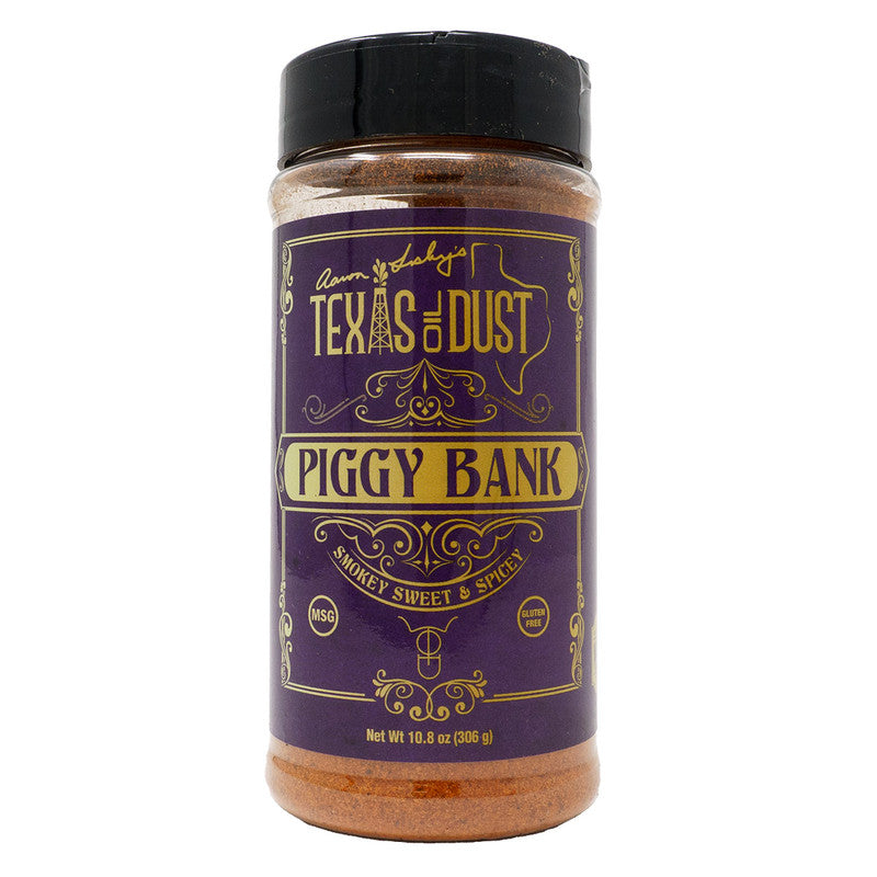 Texas Oil Dust Piggy Bank Pork & Rib Rub