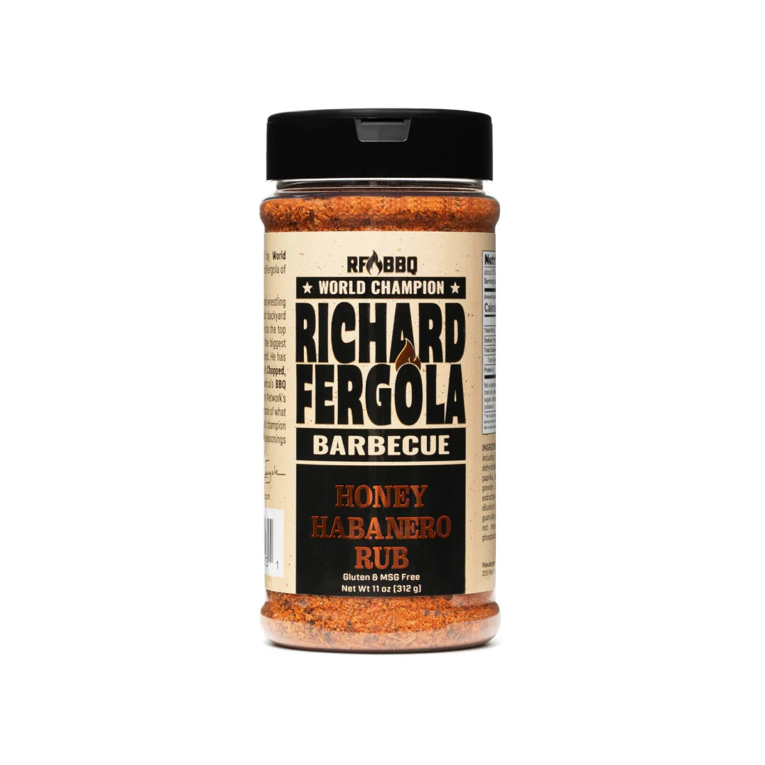 Richard Fergola BBQ Honey Habanero Rub