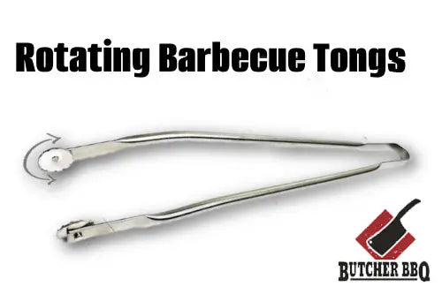 Butcher BBQ Rotating Barbecue Tongs
