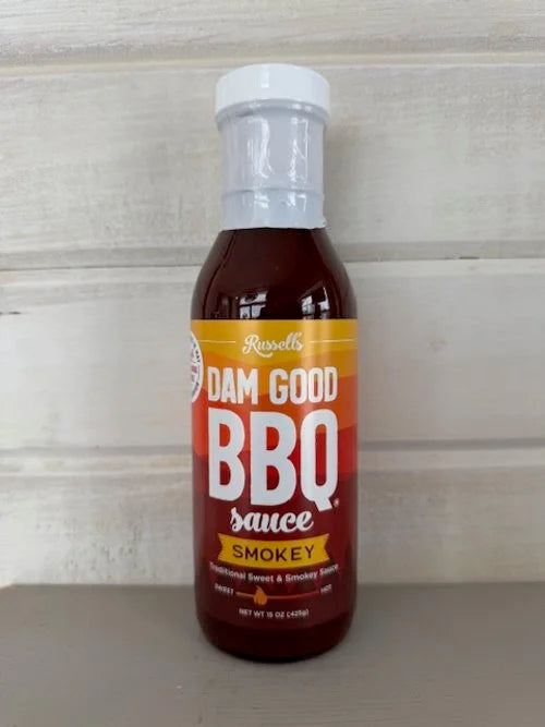 Russell's DAM GOOD BBQ Smokey Sauce