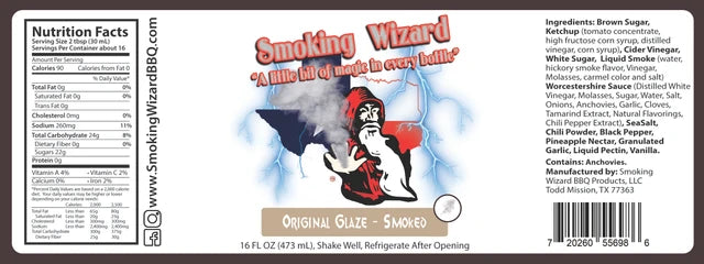 Smoking Wizard Original Glaze - Smoked