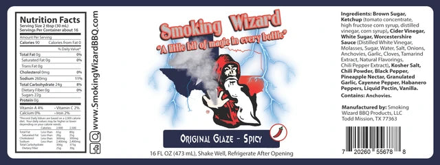 Smoking Wizard Original Glaze - Spicy