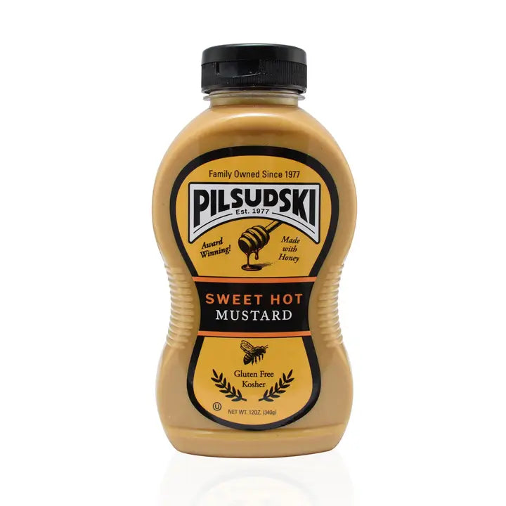 Pilsudski Mustard Co. Sweet Hot Mustard with Honey