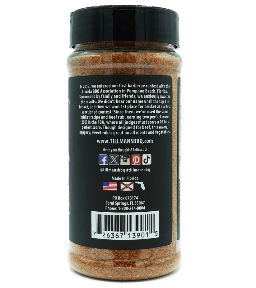 Tillman's Barbecue Perfect 200 Beef Rub