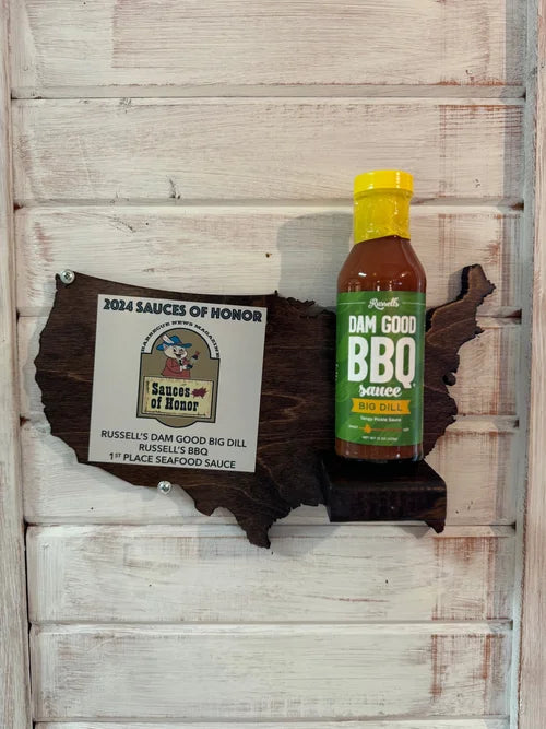 Russell's DAM GOOD BBQ Big Dill Sauce