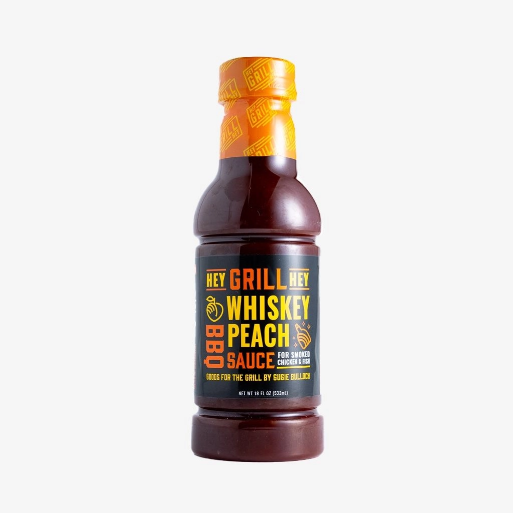 Hey Grill Hey Whiskey Peach BBQ Sauce