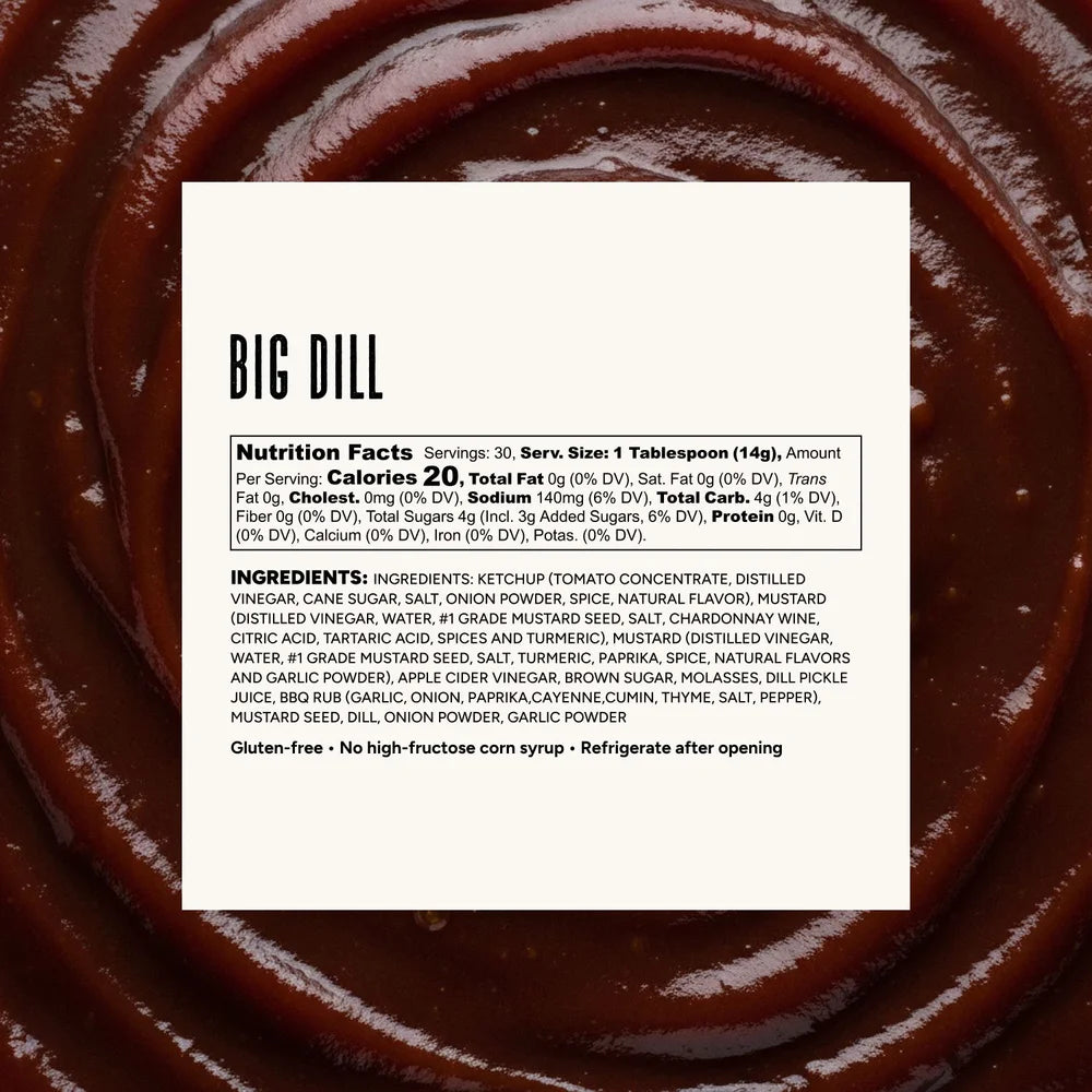 Russell's DAM GOOD BBQ Big Dill Sauce