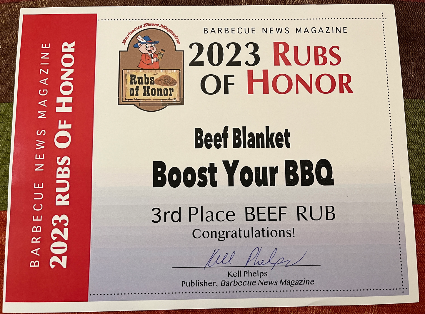 Boost Your BBQ Beef Blanket Rub