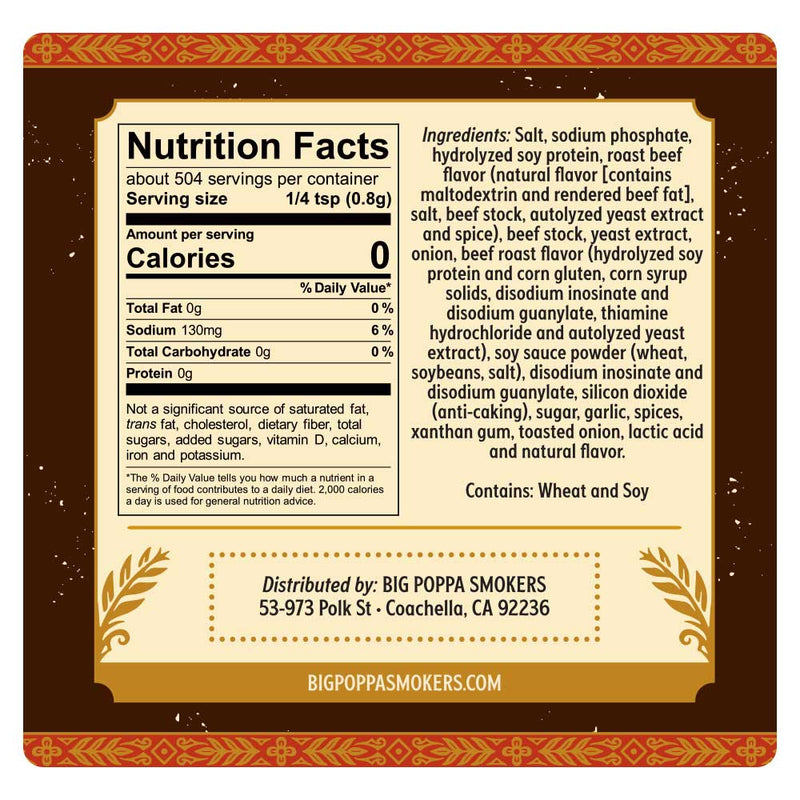 Big Poppa's Cattle Prod Beef Injection