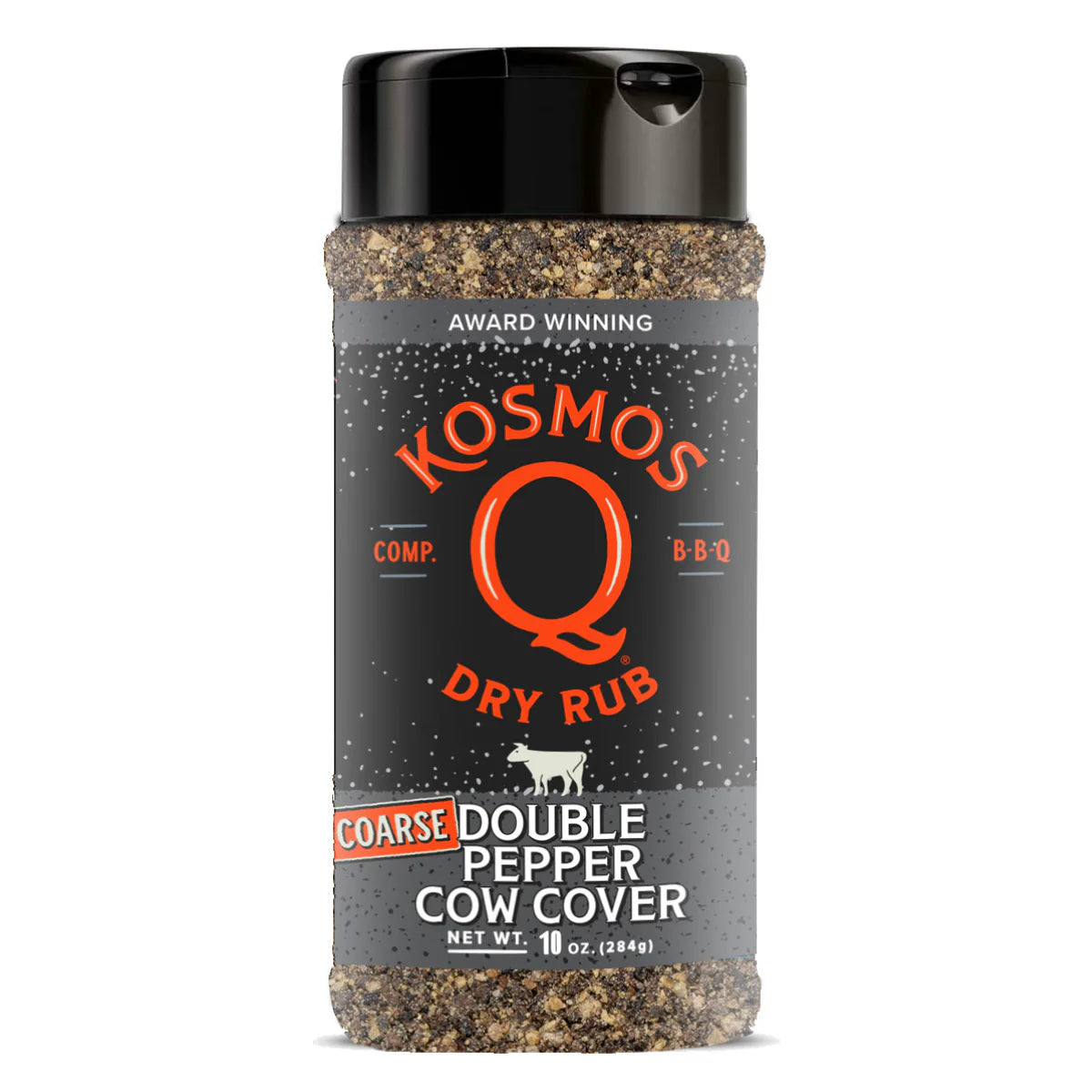 Kosmo's Q Coarse Double Pepper Cow Cover Rub