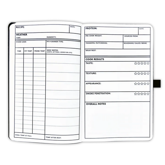Hardcore Carnivore: Pitmaster Log Book