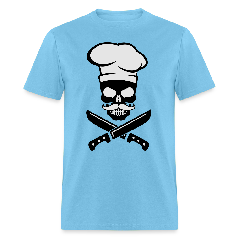 Skull Chef Classic T-Shirt - aquatic blue