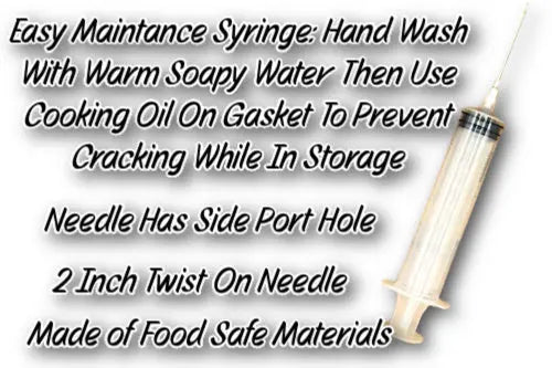 Butcher BBQ Disposable Meat Injector