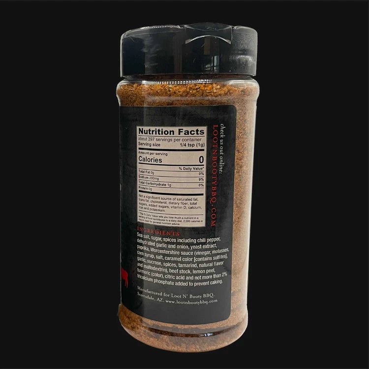 Loot N' Booty BBQ What's Your Beef? Rub