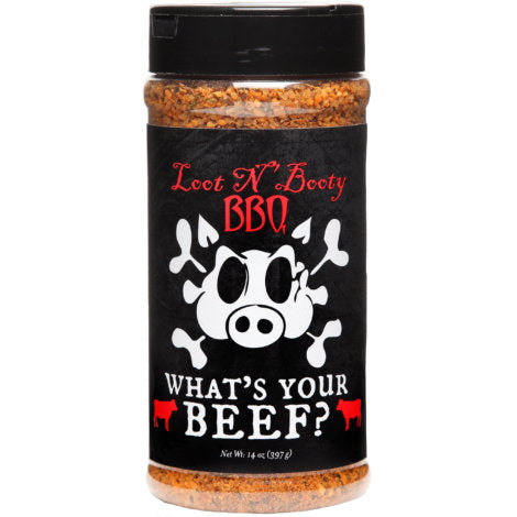 Loot N' Booty BBQ What's Your Beef? Rub