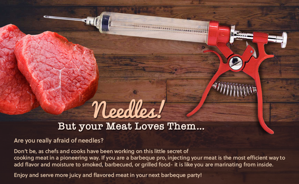 Gourmet Pistol Grip Injector