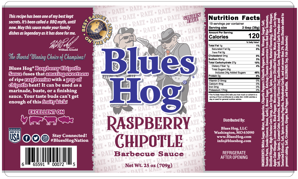 Blues Hog Raspberry Chipotle BBQ Sauce