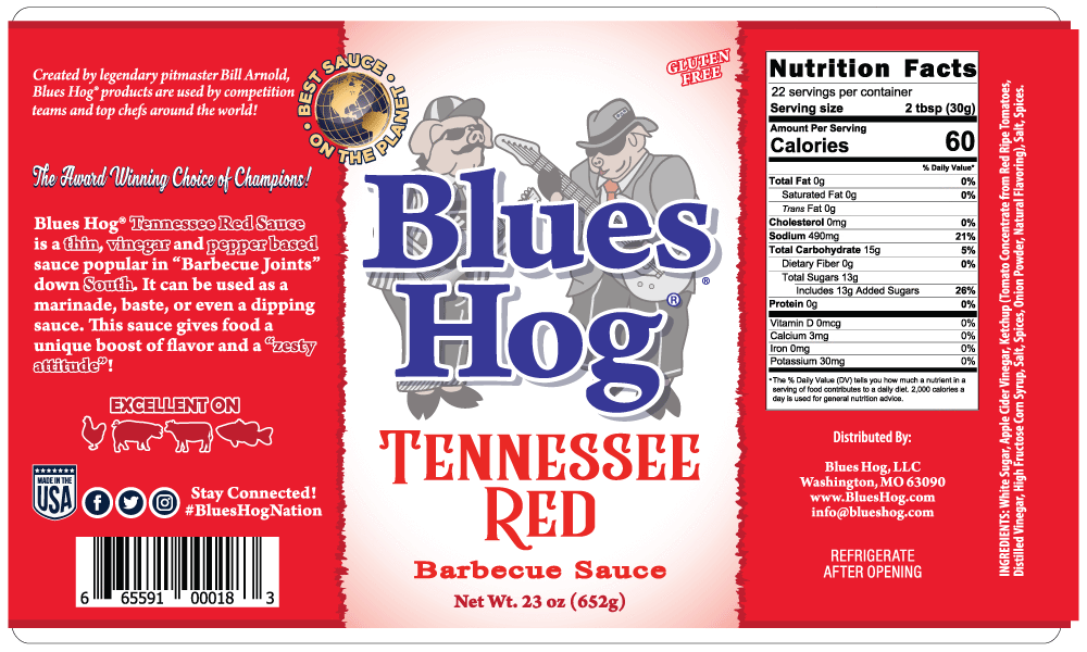 Blues Hog Tennessee Red Sauce