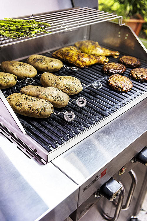 Char-Broil Stainless Steel Potato Screws- 6 Pack