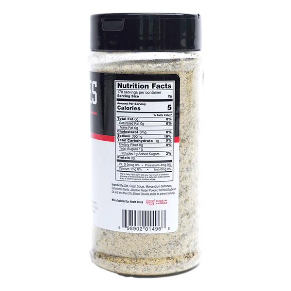Heath Riles Garlic Jalapeno Rub