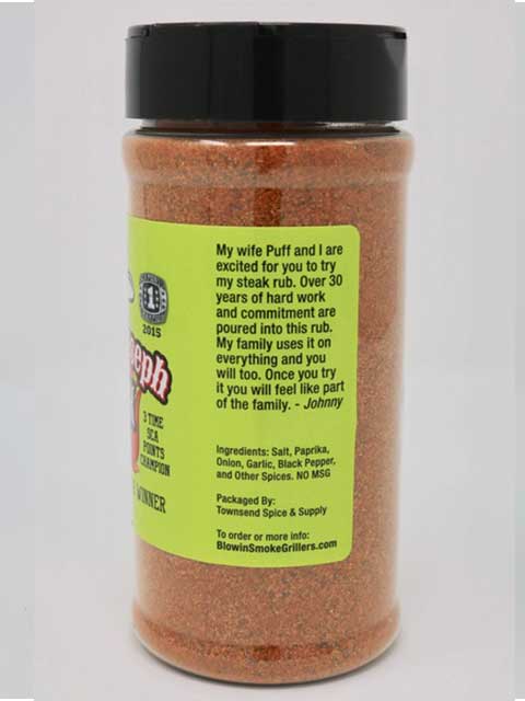 Johnny Joseph Steak Rub