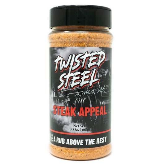 Twisted Steel Steak Appeal by Marty Plute