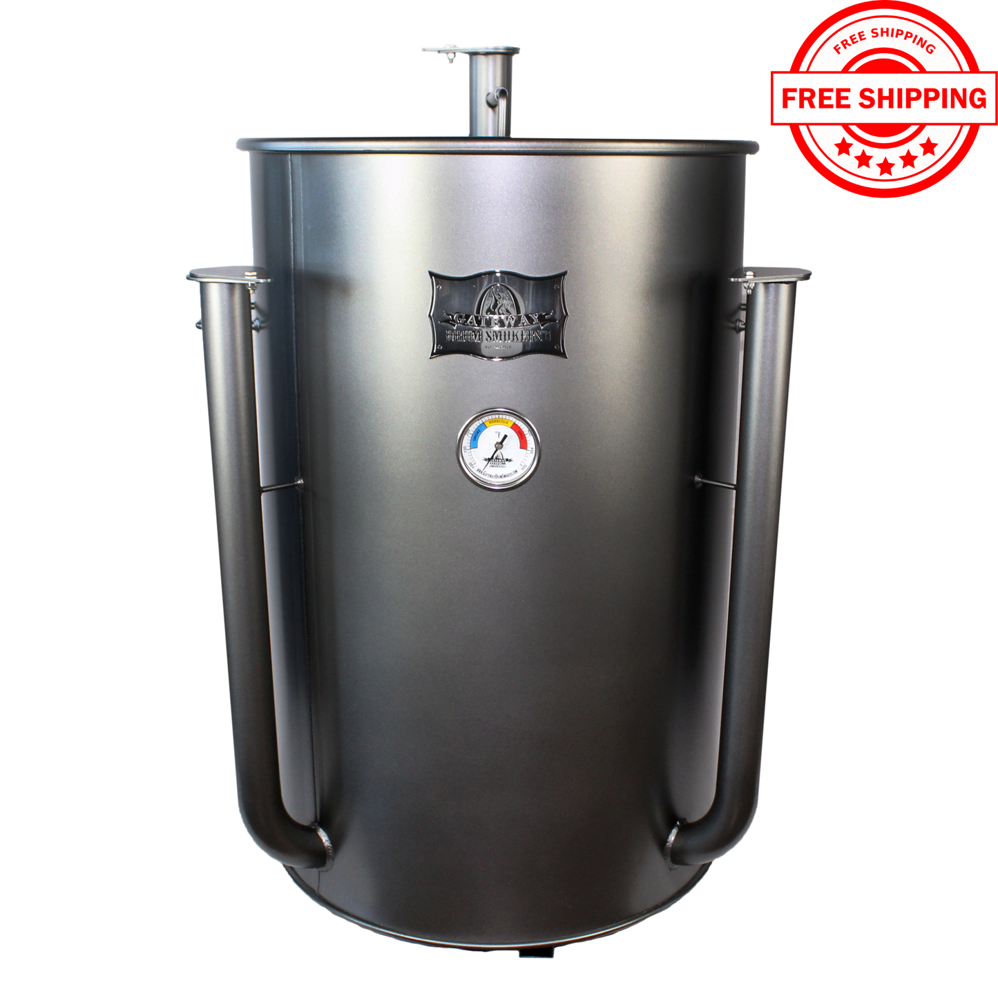 Gateway Drum Smoker Straight Up 55G - Matte Charcoal