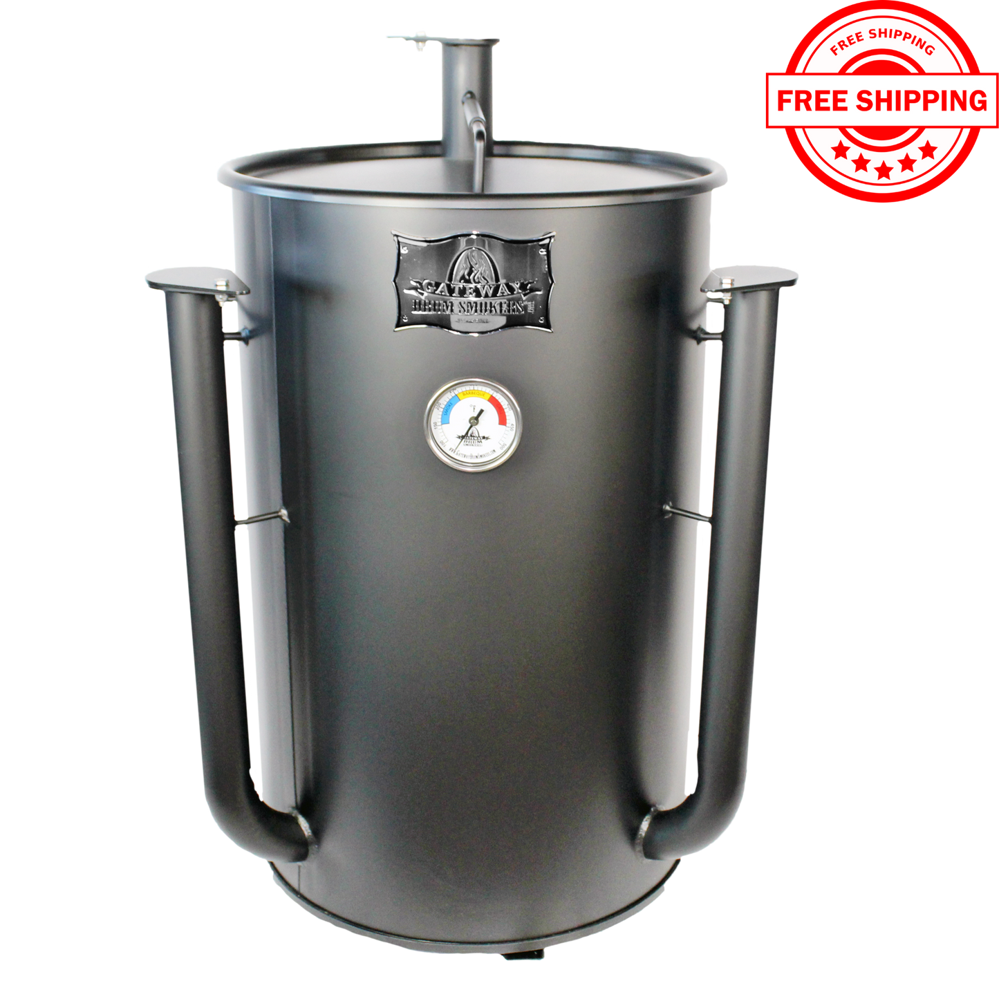 Gateway Drum Smoker Straight Up 30G - Matte Charcoal