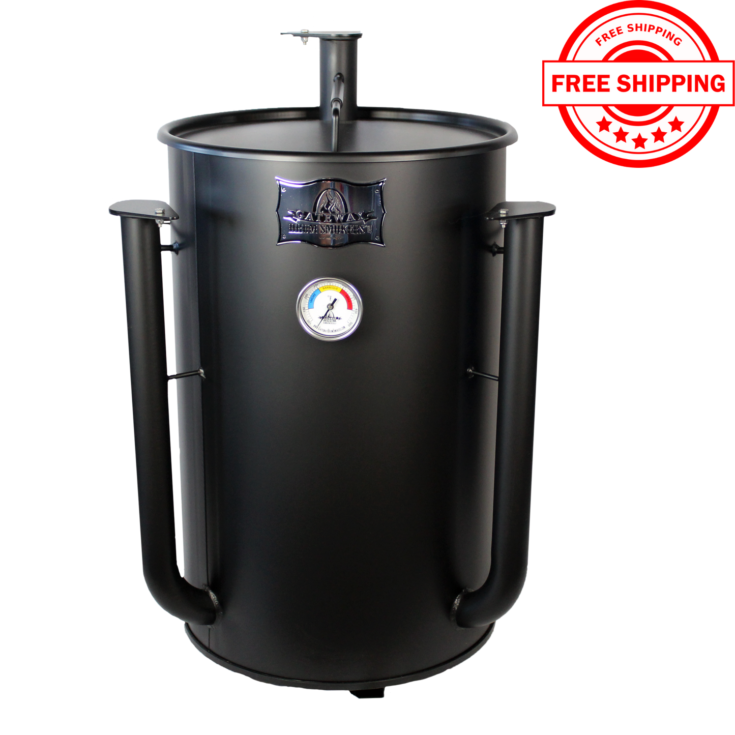 Gateway Drum Smoker Straight Up 30G - Matte Black